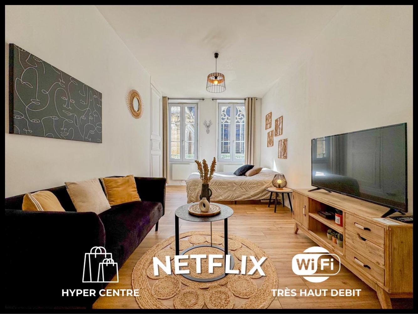 O Centre- Chaleureux - Fibre - Netflix Leilighet Montargis Eksteriør bilde